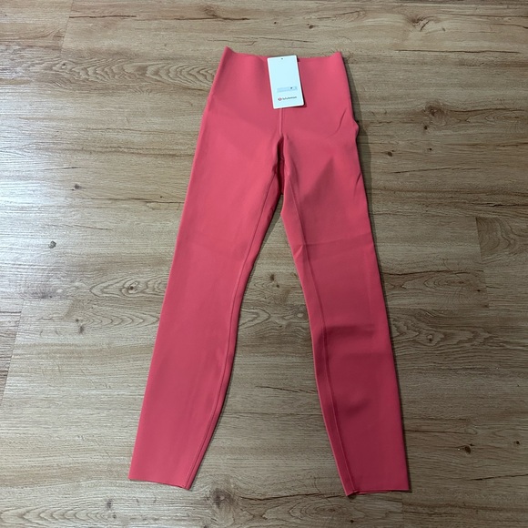 lululemon athletica Pants - Lululemon Glow Up HR Tight 25" Desert Sun Pink Training Leggings Women's 4 NWT